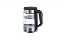 Image of Logik L17Gkt21 Jug Kettle With 360-Degree Rotational Base 1.7L - Black/Clear