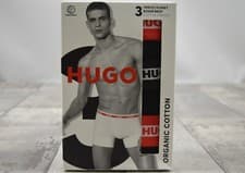 Image of Men's Hugo Boss Black 3 Pack Triplet Planet Boxer Briefs Medium RRP £45