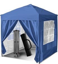 Image of Snenblume 3x3m Pop Up Gazebo Gazebo with Removable Sidewalls Sturdy Outdoor Tent
