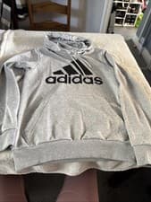 Image of adidas Men's Hoodie Grey Size Small