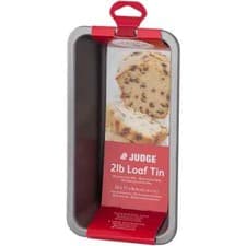 Image of Judge Bakeware, 2Ib Loaf Tin, 1.1L, Non-Stick, 22 x 11 x 6