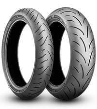 Image of Bridgestone T33 190 55 ZR17 75W Rear Motorcycle Tyre Tire 190/55/17