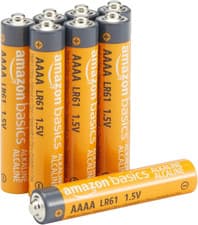 Image of Basics 8-Pack AAAA Alkaline High-Performance Batteries, .5 Volt, 3-Year Shelf Li