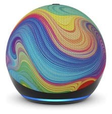 Image of 🔥 Amazon Echo Dot Kids Smart Speaker 5th Gen Rainbow Swirl BRAND NEW SEALED 🔥