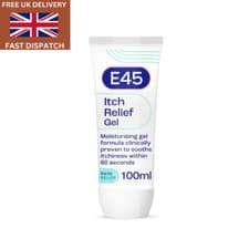 Image of E45 Itch Relief Gel 100ml – Face and Body Gel for Dry Skin - Itchy Skin
