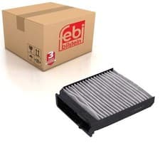 Image of Cabin Filter Fits Renault Clio Grandtour Van Duster 4x4 Grand Modus L Febi 37326