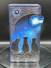 Image of Wish Upon a Star Embossed Purse (LP) 18.5cm