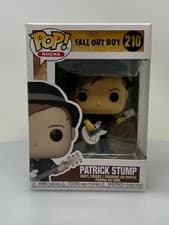 Image of Funko POP! Rocks Fall Out Boy Patrick Stump #210 Vinyl Figure NOT MINT