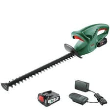 Image of Bosch EASYHEDGECUT 18-45 P4A 18v Cordless Hedge Trimmer 450mm 2 x 2ah Li-ion