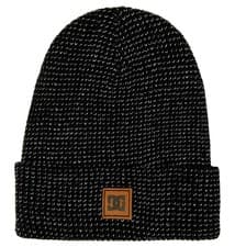 Image of DC Shoes Adult Black Rucker Beanie Hat - New BNWT One Size Fits All (407)
