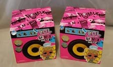 Image of 2x LOL Surprise Remix Hair Flip Dolls Collectable 15 Surprises. N/Sealed