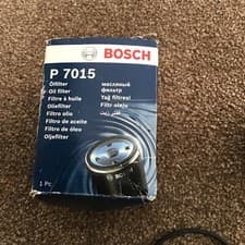 Image of FOR VAUXHALL CORSA ASTRA MERIVA BOSCH P7015 OIL FILTER F026407015