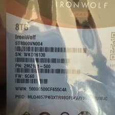 Image of Seagate IronWolf 8TB SATA Hard Disk Drive 3.5'' NAS ST8000VN004