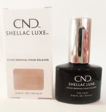 Image of CND SHELLAC LUXE UV Nail Polish 60 seconds quick removal top coat - 12.5ml