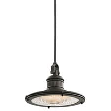 Image of 1 Bulb Ceiling Pendant Light Fitting Olde Bronze LED E27 100W Bulb