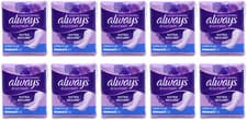 Image of Always Discreet Pads Long Plus 8 Pack X 10