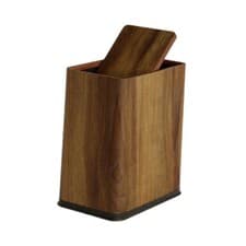 Image of Bathroom Waste Bin with Lid, Compact, Practical And Ideal for Kitchen, Hotel,