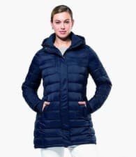 Image of Kariban Ladies Lightweight Long Padded Parka Jacket KB6129