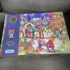 Image of Gibsons Enchanted Christmas 1000 Piece Jigsaw Puzzle,Limited EDITION, brand new 