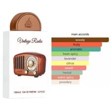 Image of LATTAFA PRIDE VINTAGE RADIO 100ML EAU DE PARFUM SPRAY BRAND NEW & SEALED