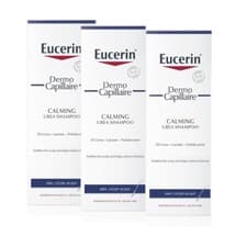 Image of Eucerin DermoCapillaire Calming Urea Shampoo 250ml x3