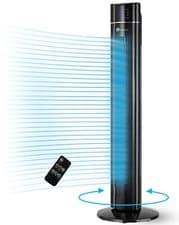Image of Tower Fan | 43-inch Fan | Oscillating Air Purifier Aroma Function | PureMate