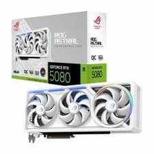 Image of ASUS NVIDIA GeForce RTX 5080 ROG Astral OC Graphics Card New and Sealed White#1