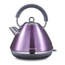 Image of Morphy Richards Accents Pyramid Kettle Metallic Purple 1.5L 3KW 102050