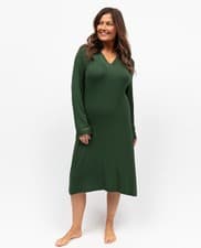 Image of Cyberjammies Nora Rose Jade Womens Insert Lace Detail Jersey Short Nightdress