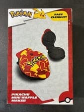 Image of Brand New & Boxed Uncanny Brands Pokémon Pikachu Mini Waffle Maker