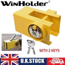 Image of Anti-Theft Security Tow Ball Universal Trailer Hitch Lock Security Lock w/Keys