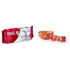 Image of DAS White 500 g Air Drying Modelling Clay & Terracotta WHITE 1/2KG