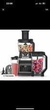 Image of Ninja 3-in-1 Food Processor & Blender with 5 Auto Programs: Blend,chop,mix,puree