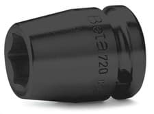 Image of Impact Socket 1/2" Standard Series, 12mm - Beta Tools 720 12