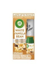 Image of Air Wick White Vanilla Bean FreshmaticAutospray Kit Air Freshener 250ml