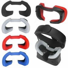 Image of VR Silicone Eye Pad Cover Light Blocking Breathable for  Rift S Headset
