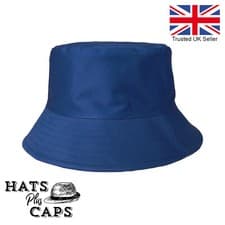 Image of Cotton Bucket Hat Summer Sun Festival Bush Men Woman 4 Sizes Premium Quality
