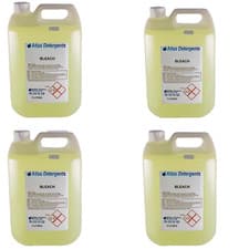 Image of Bleach strong 4 x 5 litre strong power household industrial bleach