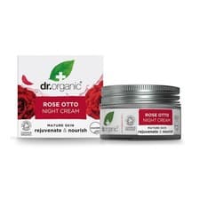 Image of 💚 Dr Organic Rose Otto Night Cream 50ml