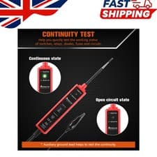 Image of Power Circuit Electrical Tester for Continuity Testing Overload Protection 12V
