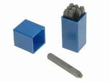 Image of Priory - 180- 12.0mm Set of Number Punches 1/2in