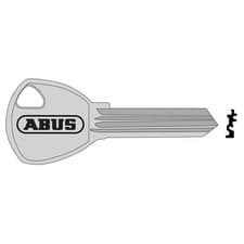 Image of ABUS Mechanical 80TI/40+45+50+60 Key Blank 57862 ABUKB57862