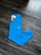 Image of Nike Dri Fit Miler Repel Challenger Joggers Tracksuit Bottoms University Blue M