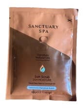 Image of Sanctuary Spa Salt Scrub Dead Sea Salt & Coconut Oil 60g New Free UK P&P