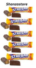 Image of 5 x Cadbury Star Bar of 49g Standard Chocolate Bars | UK Free And Fast Dispatch