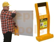 Image of ROUGHNECK Plaster Wall Board Wood Sheets Panels Hand Carrier Carry Lifter 32-025
