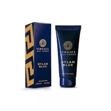 Image of VERSACE POUR HOMME DYLAN BLUE 100ML AFTER SHAVE BALM NEW SEALED DISCOLOURED BOX