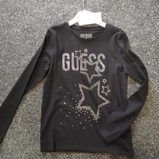 Image of SALE NEW GUESS LONG SLEEVED GIRLS T-SHIRT STYLE J4B109 8 YRS 10 YR 12 YR 14 YR