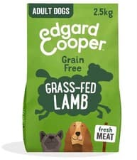 Image of Edgard and Cooper Dry Dog Food Fresh Grass-Fed Lamb 2.5kg - 4 Pack