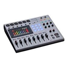 Image of ZOOM PodTrak P8 Podcast Recorder Workstation for Smartphone Tablet Silver